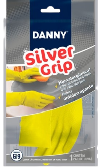 Imagem do produto Luva Latéx Danny Silver Grip G